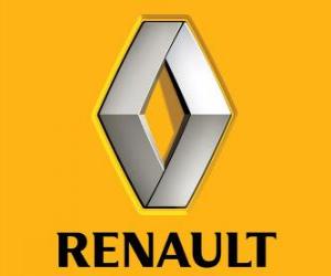 yapboz Logo Renault. Fransız otomobil markası